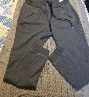 4/$25 Deal! Lole Gray Women's Jogger Pants with Zipper Pockets